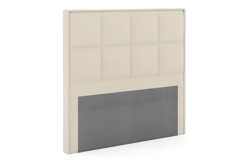 Sängynpääty Choice 140 cm Ruudullinen - Beige - Huonekalut - Sänky - Sängyn lisävarusteet & sängynpäädyt - Sängynpääty