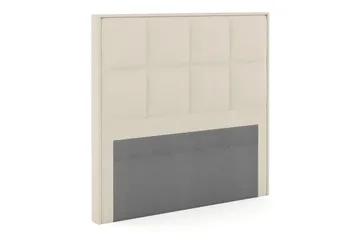 Sängynpääty Choice 140 cm Ruudullinen - Beige - Huonekalut - Sänky - Sängyn lisävarusteet & sängynpäädyt - Sängynpääty