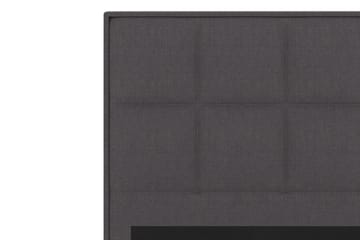 Sängynpääty Choice 140 cm Ruudullinen - Tummanharmaa - Huonekalut - Sänky - Sängyn lisävarusteet & sängynpäädyt - Sängynpääty
