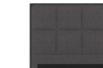 Sängynpääty Choice 140 cm Ruudullinen - Tummanharmaa - Huonekalut - Sänky - Sängyn lisävarusteet & sängynpäädyt - Sängynpääty