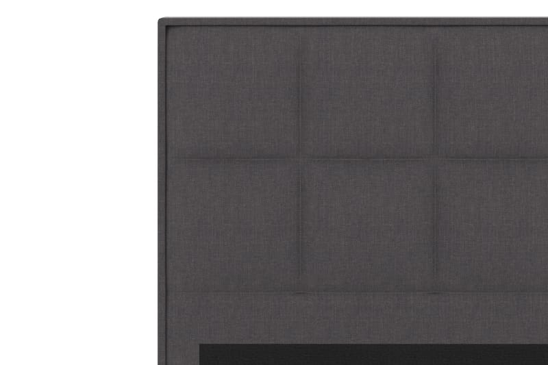 Sängynpääty Choice 140 cm Ruudullinen - Tummanharmaa - Huonekalut - Sänky - Sängyn lisävarusteet & sängynpäädyt - Sängynpääty