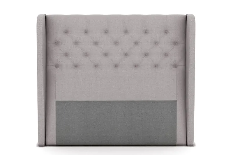 Sängynpääty Choice 140 cm Sivuilla, Vaaleanharmaa