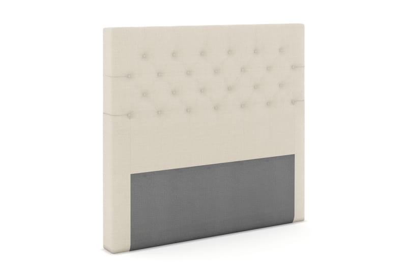 Sängynpääty Choice 160 cm Nappitoppaus - Beige - Huonekalut - Sänky - Sängyn lisävarusteet & sängynpäädyt - Sängynpääty