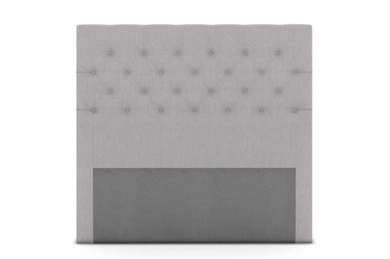 Sängynpääty Choice 160 cm Nappitoppaus, Vaaleanharmaa