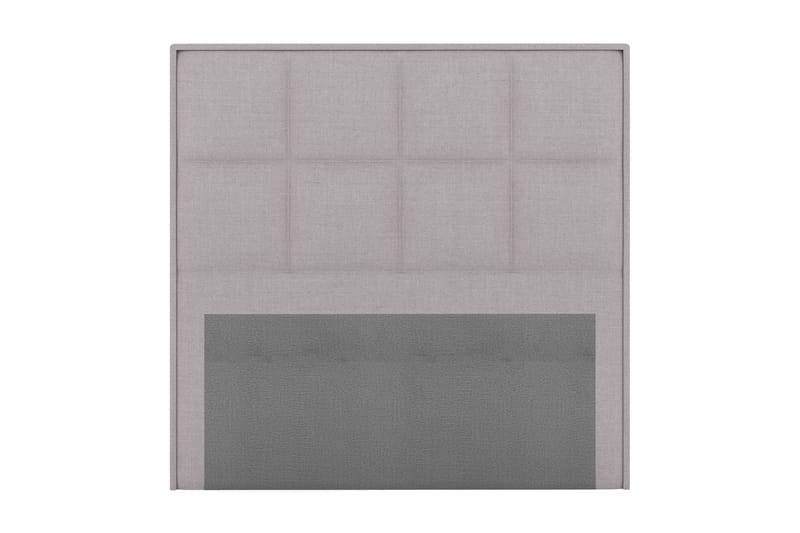 Sängynpääty Choice 160 cm Ruudullinen, Vaaleanharmaa