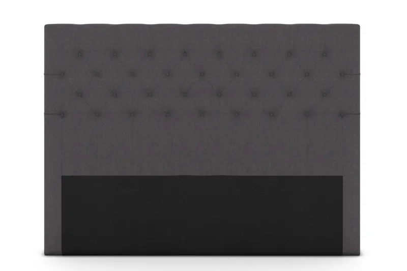 Sängynpääty Choice 180 cm Nappitoppaus - Tummanharmaa - Huonekalut - Sänky - Sängyn lisävarusteet & sängynpäädyt - Sängynpääty
