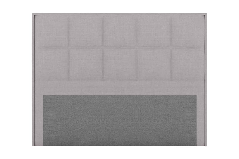 Sängynpääty Choice 180 cm Ruudullinen, Vaaleanharmaa