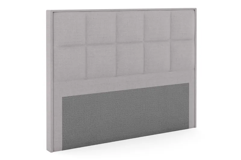 Sängynpääty Choice 180 cm Ruudullinen - Vaaleanharmaa - Huonekalut - Sänky - Sängyn lisävarusteet & sängynpäädyt - Sängynpääty