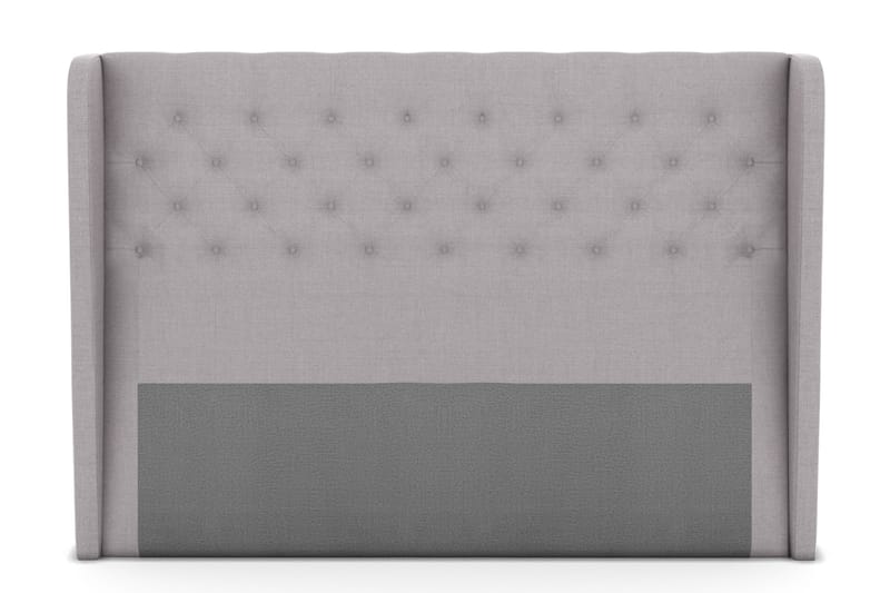 Sängynpääty Choice 180 cm Sivuilla, Vaaleanharmaa