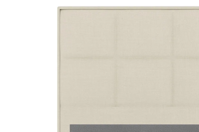 Sängynpääty Choice 210 cm Ruudullinen - Beige - Huonekalut - Sänky - Sängyn lisävarusteet & sängynpäädyt - Sängynpääty