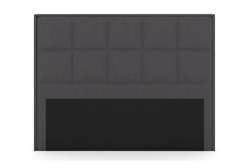 Sängynpääty Choice 210 cm Ruudullinen - Tummanharmaa - Huonekalut - Sänky - Sängyn lisävarusteet & sängynpäädyt - Sängynpääty