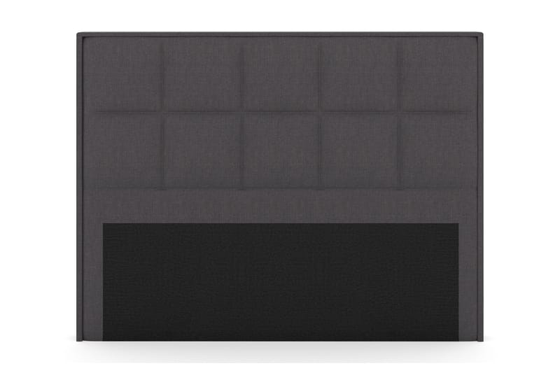 Sängynpääty Choice 210 cm Ruudullinen, Tummanharmaa