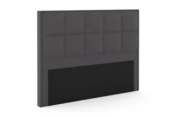 Sängynpääty Choice 210 cm Ruudullinen - Tummanharmaa - Huonekalut - Sänky - Sängyn lisävarusteet & sängynpäädyt - Sängynpääty