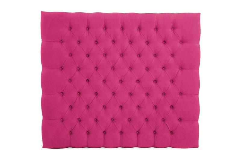 Sängynpääty Estelle 105 cm Sametti - Roosa - Huonekalut - Sänky - Sängyn lisävarusteet & sängynpäädyt - Sängynpääty