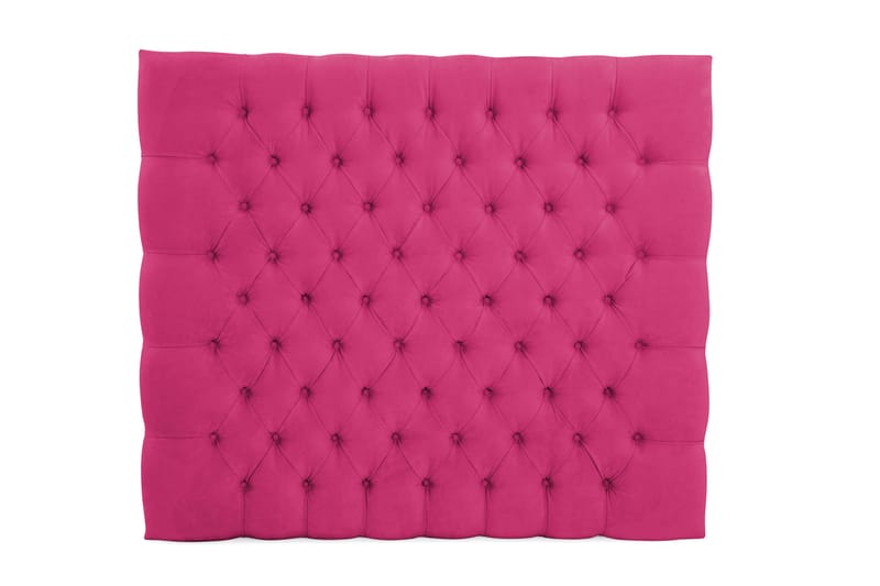 Sängynpääty Estelle 90 cm Sametti - Roosa - Huonekalut - Sänky - Sängyn lisävarusteet & sängynpäädyt - Sängynpääty