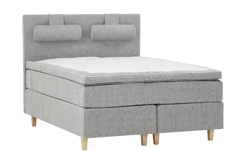 Sängynpääty Gatsby 160 cm - Vaaleanharmaa - Huonekalut - Sänky - Sängyn lisävarusteet & sängynpäädyt - Sängynpääty