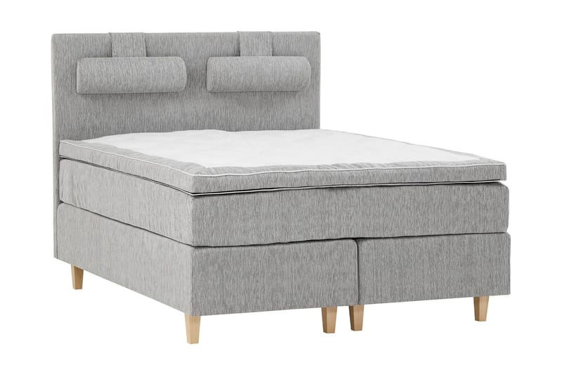 Sängynpääty Gatsby 160 cm - Vaaleanharmaa - Huonekalut - Sänky - Sängyn lisävarusteet & sängynpäädyt - Sängynpääty