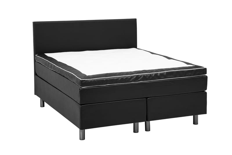 Sängynpääty Gatsby 180 cm Keinonahka - Musta - Huonekalut - Sänky - Sängyn lisävarusteet & sängynpäädyt - Sängynpääty