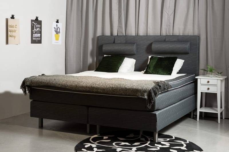 Sängynpääty Gatsby 180 cm - Tummanharmaa - Huonekalut - Sänky - Sängyn lisävarusteet & sängynpäädyt - Sängynpääty