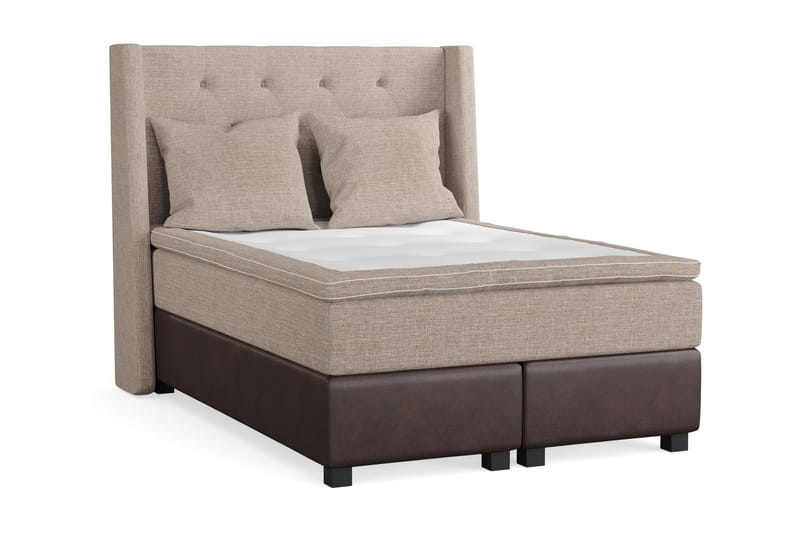 Sängynpääty Havanna 120 - Beige/Ruskea - Huonekalut - Sänky - Sängyn lisävarusteet & sängynpäädyt - Sängynpääty