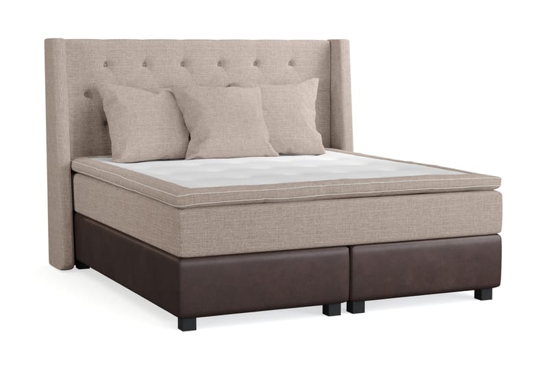 Sängynpääty Havanna 160, Beige/Ruskea