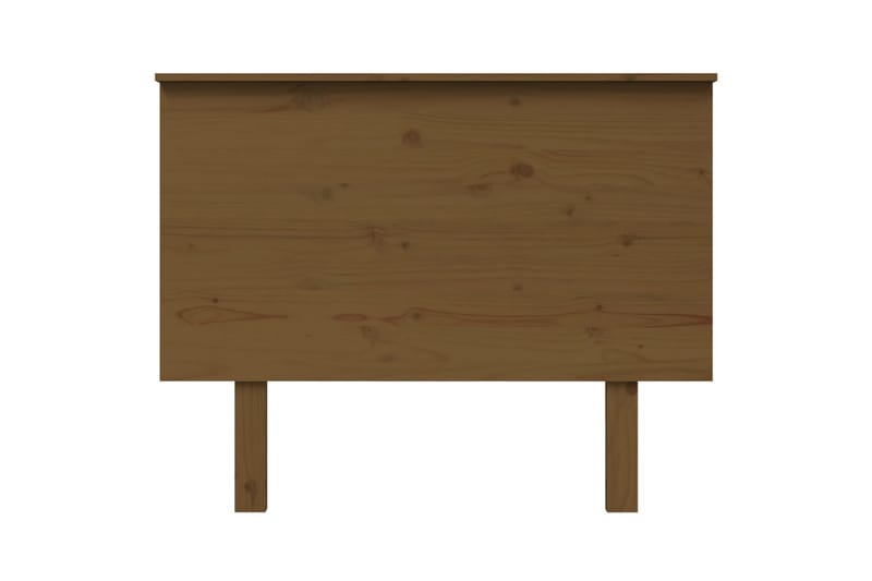 Sängynpääty hunajanruskea 104x6x82,5 cm täysi mänty - Ruskea - Huonekalut - Sänky - Sängyn lisävarusteet & sängynpäädyt - Sängynpääty