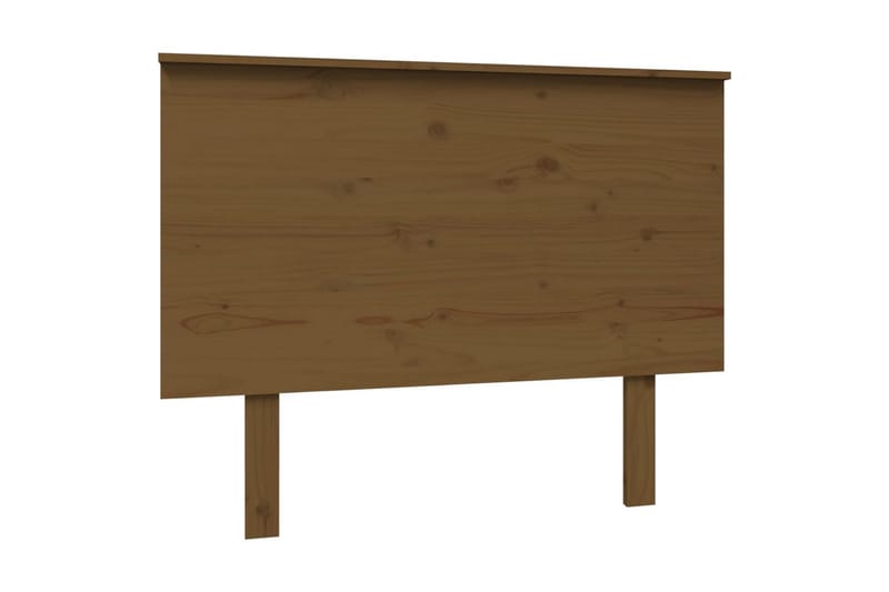 Sängynpääty hunajanruskea 104x6x82,5 cm täysi mänty - Ruskea - Huonekalut - Sänky - Sängyn lisävarusteet & sängynpäädyt - Sängynpääty
