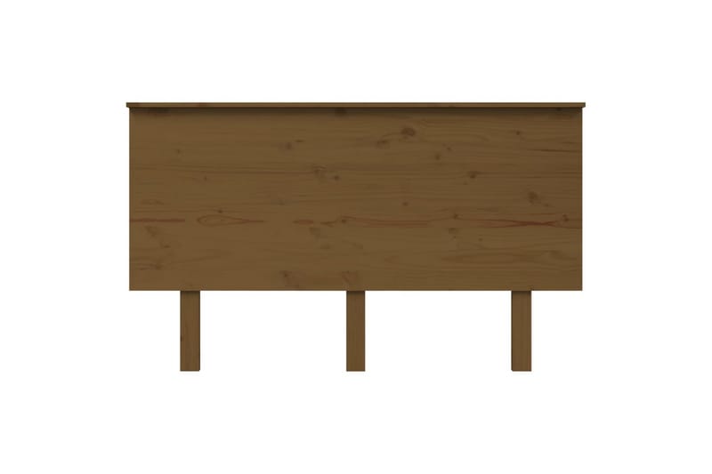 Sängynpääty hunajanruskea 139x6x82,5 cm täysi mänty - Ruskea - Huonekalut - Sänky - Sängyn lisävarusteet & sängynpäädyt - Sängynpääty