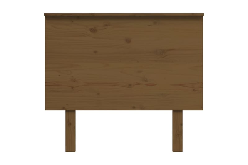Sängynpääty hunajanruskea 94x6x82,5 cm täysi mänty - Ruskea - Huonekalut - Sänky - Sängyn lisävarusteet & sängynpäädyt - Sängynpääty