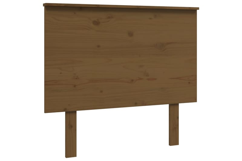 Sängynpääty hunajanruskea 94x6x82,5 cm täysi mänty - Ruskea - Huonekalut - Sänky - Sängyn lisävarusteet & sängynpäädyt - Sängynpääty