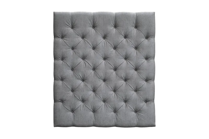 Sängynpääty Joluma 105 cm Napit - Harmaa - Huonekalut - Sänky - Sängyn lisävarusteet & sängynpäädyt - Sängynpääty