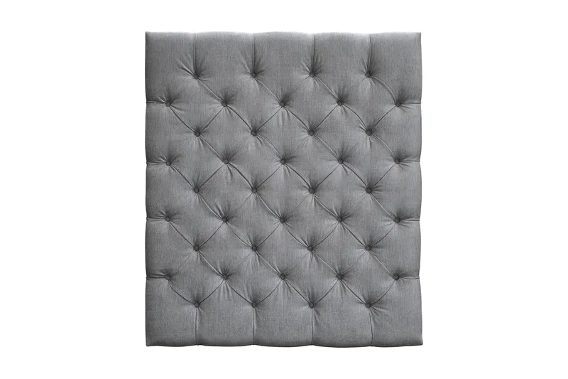 Sängynpääty Joluma 105 cm Napit - Harmaa - Huonekalut - Sänky - Sängyn lisävarusteet & sängynpäädyt - Sängynpääty