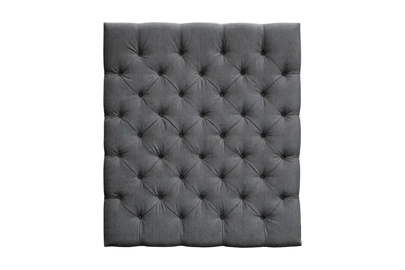 Sängynpääty Joluma 105 cm Napit - Tummanharmaa - Huonekalut - Sänky - Sängyn lisävarusteet & sängynpäädyt - Sängynpääty