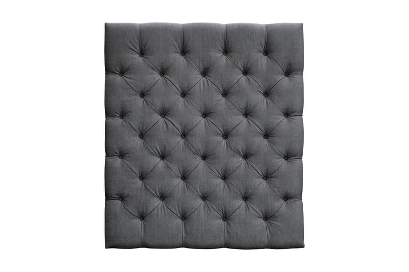 Sängynpääty Joluma 105 cm Napit - Tummanharmaa - Huonekalut - Sänky - Sängyn lisävarusteet & sängynpäädyt - Sängynpääty