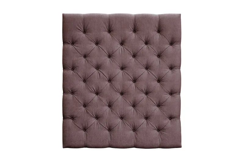 Sängynpääty Joluma 105 cm Napit, Tummaroosa