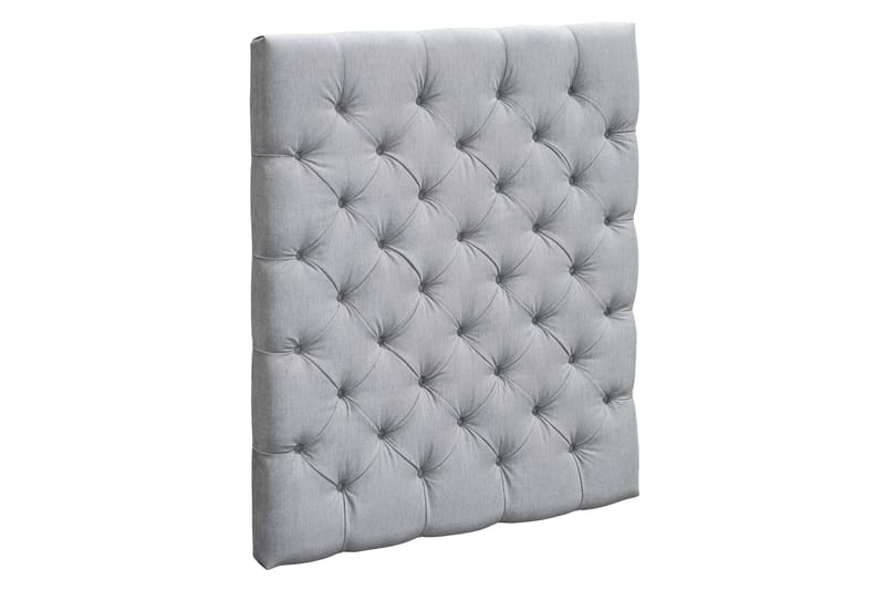 Sängynpääty Joluma 105 cm Napit - Vaaleanharmaa - Huonekalut - Sänky - Sängyn lisävarusteet & sängynpäädyt - Sängynpääty