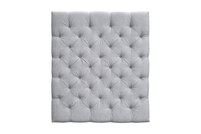 Sängynpääty Joluma 105 cm Napit - Vaaleanharmaa - Huonekalut - Sänky - Sängyn lisävarusteet & sängynpäädyt - Sängynpääty