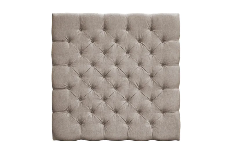 Sängynpääty Joluma 120 cm Napit - Beige - Huonekalut - Sänky - Sängyn lisävarusteet & sängynpäädyt - Sängynpääty