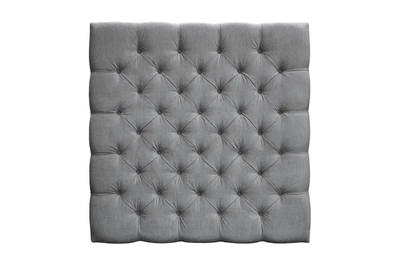 Sängynpääty Joluma 120 cm Napit - Harmaa - Huonekalut - Sänky - Sängyn lisävarusteet & sängynpäädyt - Sängynpääty