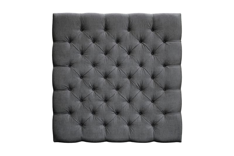 Sängynpääty Joluma 140 cm Napit - Tummanharmaa - Huonekalut - Sänky - Sängyn lisävarusteet & sängynpäädyt - Sängynpääty