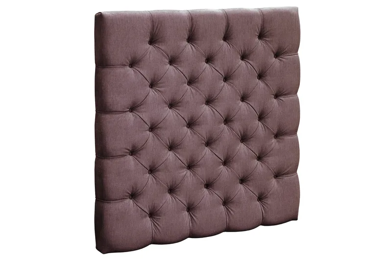 Sängynpääty Joluma 140 cm Napit - Tummaroosa - Huonekalut - Sänky - Sängyn lisävarusteet & sängynpäädyt - Sängynpääty