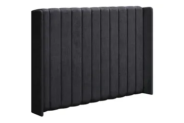 Sängynpääty Joluma 160 cm Line - Musta - Huonekalut - Sänky - Sängyn lisävarusteet & sängynpäädyt - Sängynpääty