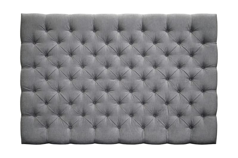 Sängynpääty Joluma 160 cm Napit - Harmaa - Huonekalut - Sänky - Sängyn lisävarusteet & sängynpäädyt - Sängynpääty