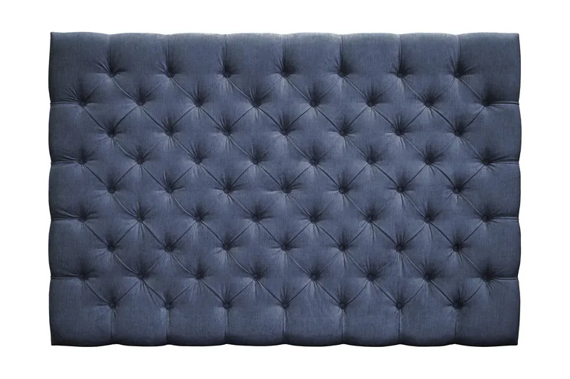 Sängynpääty Joluma 160 cm Napit - Tummansininen - Huonekalut - Sänky - Sängyn lisävarusteet & sängynpäädyt - Sängynpääty