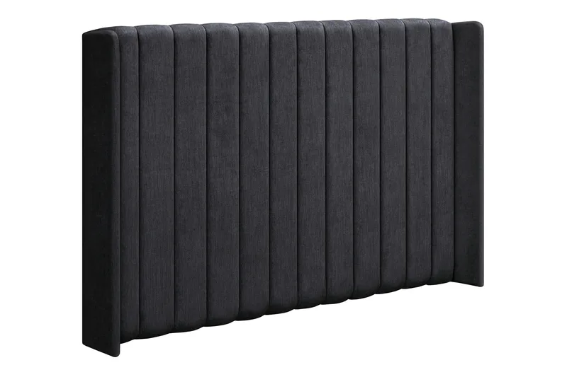 Sängynpääty Joluma 180 cm Line - Musta - Huonekalut - Sänky - Sängyn lisävarusteet & sängynpäädyt - Sängynpääty