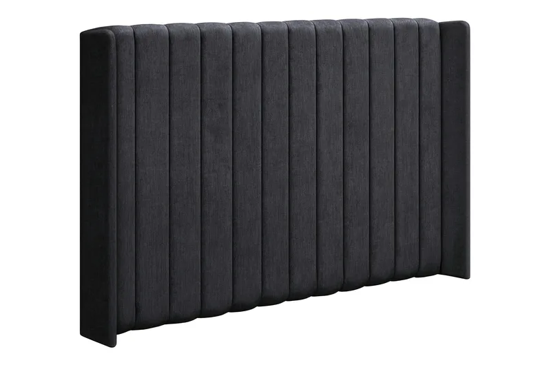 Sängynpääty Joluma 180 cm Line - Musta - Huonekalut - Sänky - Sängyn lisävarusteet & sängynpäädyt - Sängynpääty