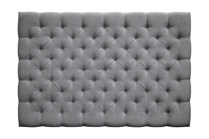 Sängynpääty Joluma 180 cm Napit - Harmaa - Huonekalut - Sänky - Sängyn lisävarusteet & sängynpäädyt - Sängynpääty