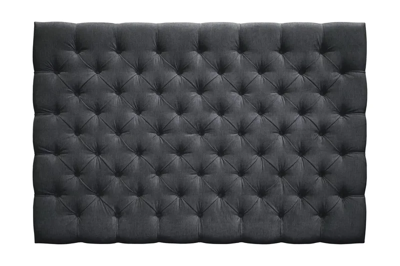 Sängynpääty Joluma 180 cm Napit - Musta - Huonekalut - Sänky - Sängyn lisävarusteet & sängynpäädyt - Sängynpääty