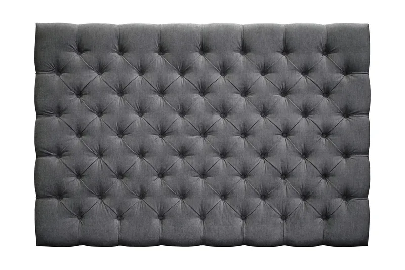 Sängynpääty Joluma 180 cm Napit - Tummanharmaa - Huonekalut - Sänky - Sängyn lisävarusteet & sängynpäädyt - Sängynpääty