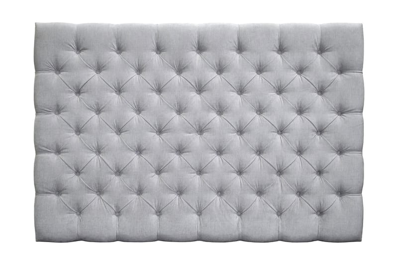 Sängynpääty Joluma 180 cm Napit - Vaaleanharmaa - Huonekalut - Sänky - Sängyn lisävarusteet & sängynpäädyt - Sängynpääty